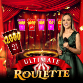 Ultimate Roulette bet 100 live casino